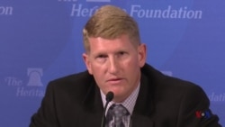 美国空军技术学院洛瑟称中国可能以核武器勒索美国原声视频 （美国之音黎堡摄）