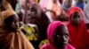 Youths fleeing Boko Haram receive schooling at Malkohi, a camp for internally displaced people in Yola, Nigeria, April 22, 2016. The Islamic extremist group's violence also is undermining education in Cameroon. 