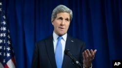 美国国务卿克里（资料照片）